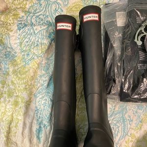 Hunter Boots Matte Black